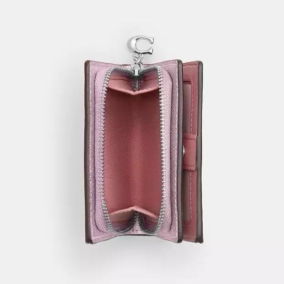 NWT Coach Boxed Snap Wallet and Picture Frame Bag Charm CCL93 pink Holiday Gift - Picture 7 of 8